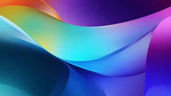 Modern gradient waves blend background, great design for any purposes. Vibrant style template. Multicolor color background. Futuristic dynamic motion technology. Creative design