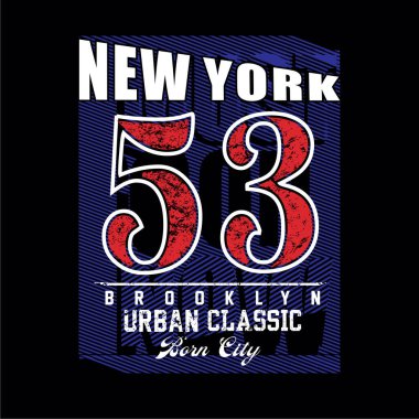 New York tipografisi, t-shirt tasarımı