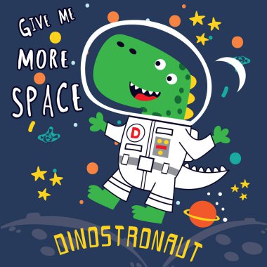 sevimli komik hayvan karaterci çizgi film vektörü