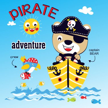 korsan çizgi film karakteri teması 2