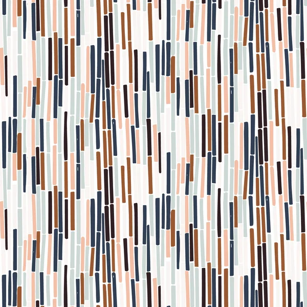 Bambu Inspirerade Enkla Randiga Vektor Sömlöst Mönster Elegant Design Beige Stockillustration