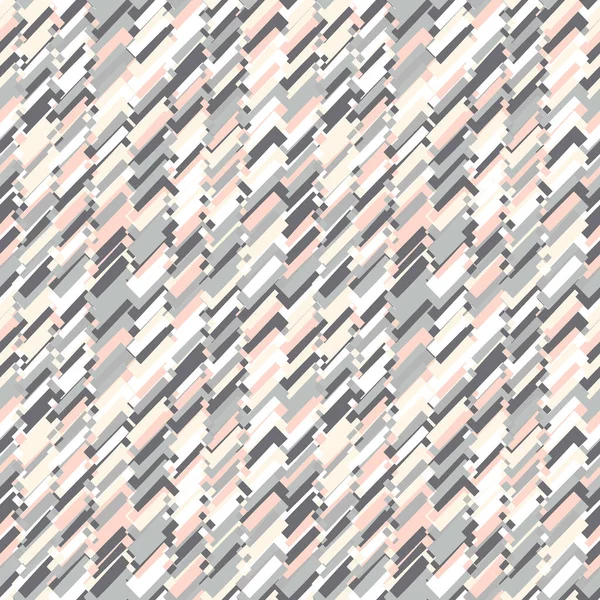 Geometric Diagonal Stripes Vector Seamless Pattern Sportswear Activewear Pink Grey — Stock Vector