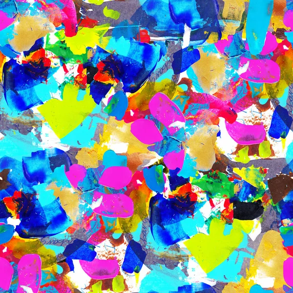 Kolorowe Graffiti Abstrakcyjne Akwarele Jasnych Kolorach Bezszwowa Faktura Kolorowymi Spływami — Zdjęcie stockowe