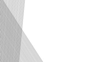 Modern abstract white square background