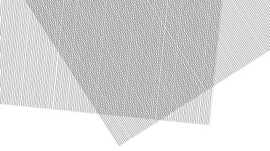 Modern abstract white square background