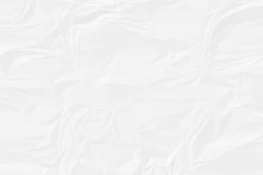 Buruşmuş beyaz kağıt arkaplanı kapat