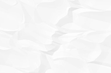 Buruşmuş beyaz kağıt arkaplanı kapat