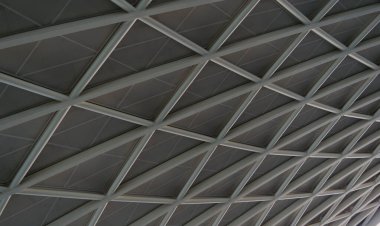Kings Cross 'un içi, St. Pancras İstasyonu. - Londra, İngiltere, 7 Temmuz 2024. Yüksek kalite fotoğraf
