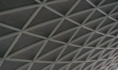 Kings Cross 'un içi, St. Pancras İstasyonu. - Londra, İngiltere, 7 Temmuz 2024. Yüksek kalite fotoğraf