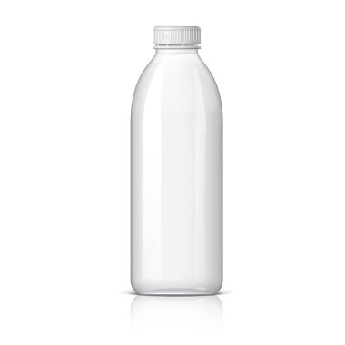 Gerçekçi kozmetik şişesi sprey kutusu. Marka şablonu için şablon. vektör illüstrasyonu.