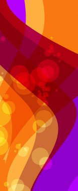 Soyut arkaplan. Modern tarzda iç dekorasyon için dikey bayrak. Dinamik çizgiler. Vektör illüstrasyonu