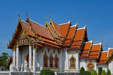 Mermer Tapınak (Wat Benchamabophit) Bangkok, Tayland