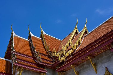 Mermer Tapınak (Wat Benchamabophit) Bangkok, Tayland