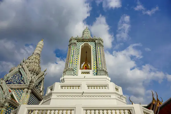 Wat Phra Kaew Büyük Sarayı Bangkok Tayland.