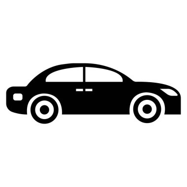 Ulaşım Simgesi Vektör Logo Şablonu Resmetme - Vektör