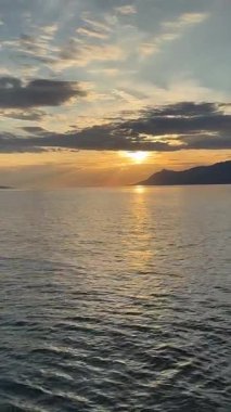 Akdeniz kıyısında akşam, Promajna, Hırvatistan