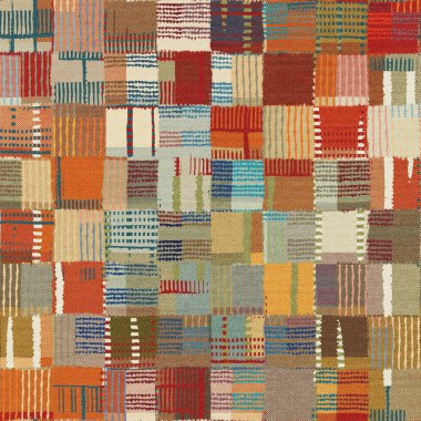 Etnik desenli halısız doku, kumaş dokusu, grunge arkaplan, boho tarzı, yama işi, 3d illüstrasyon