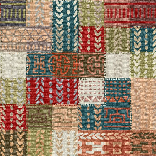 Teppichnahtlose Textur Mit Ethnischen Mustern Stoffstruktur Grunge Hintergrund Boho Stil Stockbild