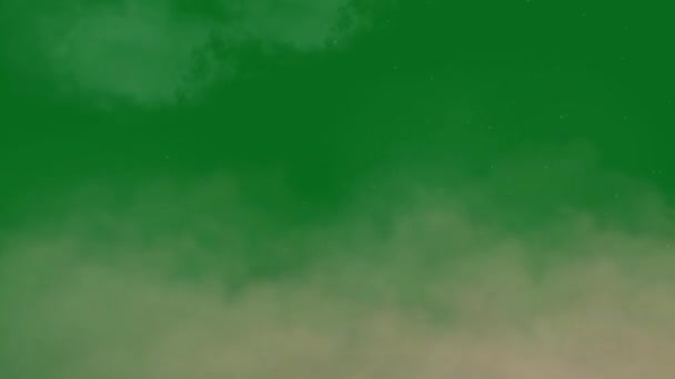 Анімація Пилу Піску Зеленого Екрану Анотація Технології Наука Інженерний Штучний — стокове відео