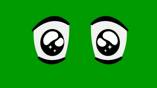 Dibujos Animados Ojos Efectos Pantalla Verde Tecnología Abstracta Ciencia  Ingeniería — Vídeo de stock © sbyyka@gmail.com #654248982