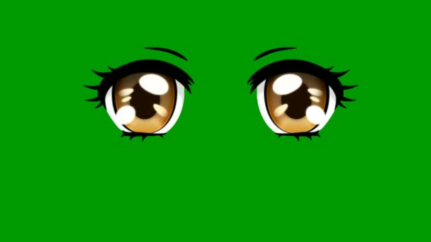 Eyes Green Screen Effects Abstract Technology Science Engineering Artificial Intelligence — 비디오