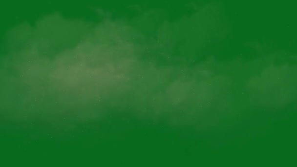 Зеленый Экран Анимации Пыли Песка Зеленый Экран Анимации Vfx Абстрактные — стоковое видео