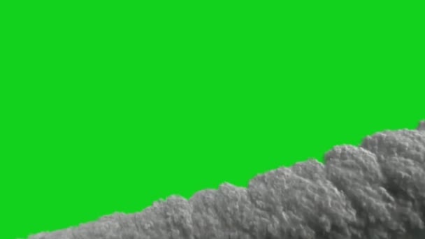 Nebel Premium Qualität Green Screen Abstrakte Technologie Wissenschaft Technische Künstliche — Stockvideo