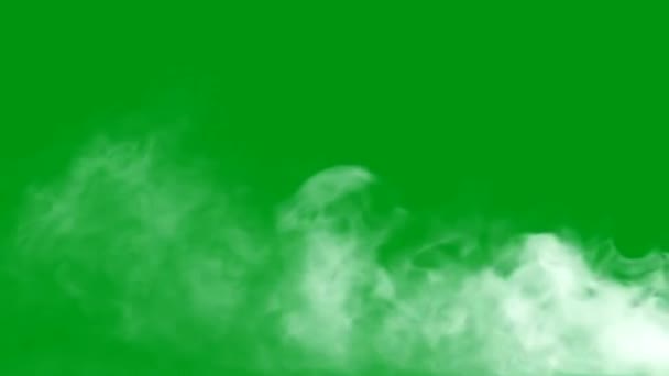 雾优质绿色屏幕 抽象技术 工程人工智能 无缝圈4K视频 3D动画 超高清晰度 4K视频 — 图库视频影像