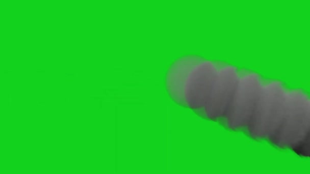 Écran Vert Qualité Supérieure Brouillard Technologie Abstraite Science Intelligence Artificielle — Video