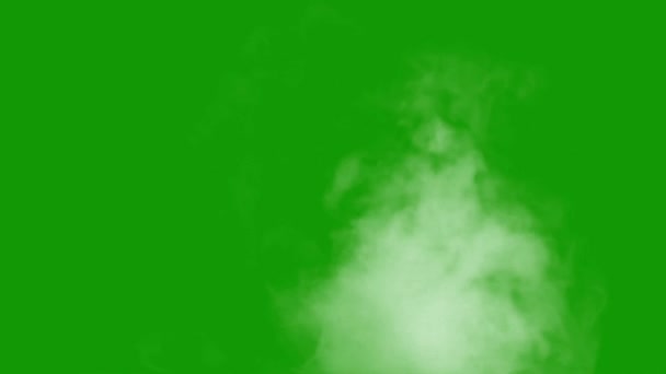 Fog Premium Quality Zöld Képernyő Absztrakt Technológia Tudomány Mérnöki Mesterséges — Stock videók