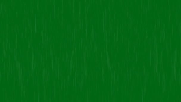 Зеленый Экран Анимационного Видео Rain Технология Abstrap Наука Инженерный Искусственный — стоковое видео