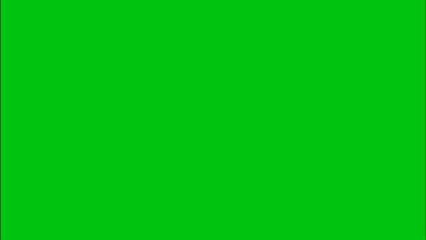Countdown Premium Quality Green Screen Abstract Technology Science Engineering Artificial — Stock Video