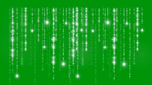 Экран Quality Зеленого Цвета Технология Abstrap Наука Инженерный Искусственный Интеллект — стоковое видео
