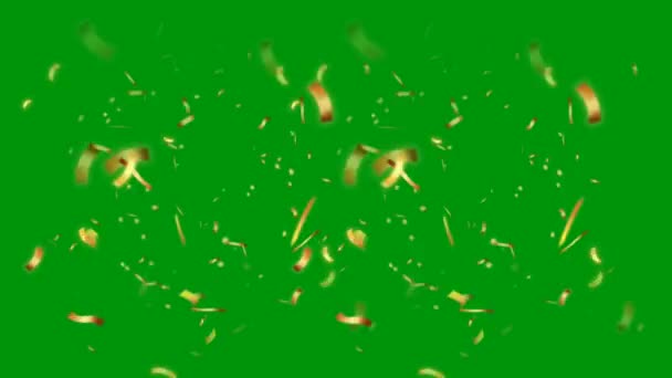 Glitter Gnista Premium Kvalitet Grön Skärm Abstrakt Teknik Vetenskap Teknik — Stockvideo