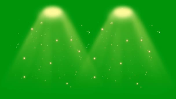Glitter Sparkle Premium Quality Green Screen Abstrakt Technology Science Engineering — Stock video