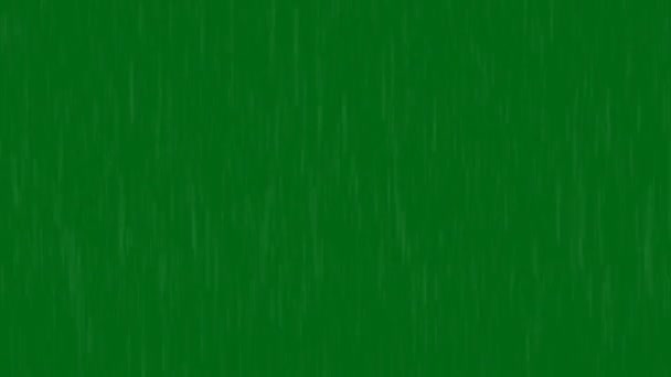 Imágenes Pantalla Verde Calidad Premium Lluvia Pantalla Verde Animación Vfx — Vídeos de Stock