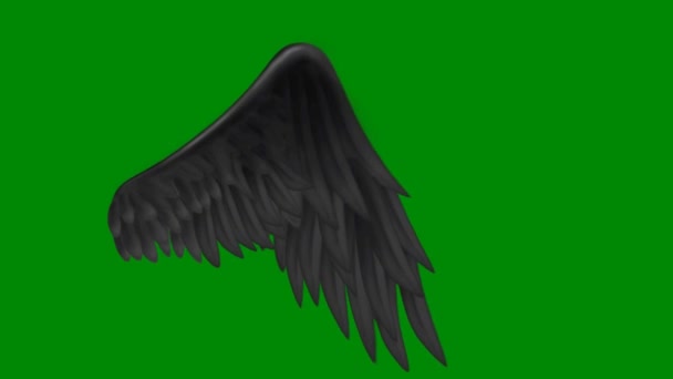 Angel Wings High Quality Green Screen Abstract Technology Science