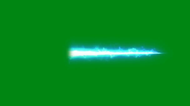 Luce Laser Alta Risoluzione Video Schermo Verde Facilmente Modificabile Illustrazione — Video Stock