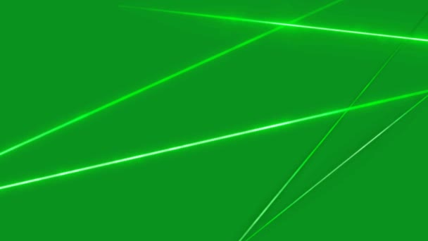 Lazer Işığı Yüksek Çözünürlük Kolay Düzenlenebilir Yeşil Ekran Video Yüksek — Stok video