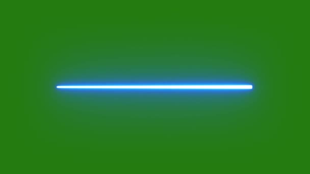 Laser Sword High Quality Green Screen Video Easy Editable Green — стокове відео