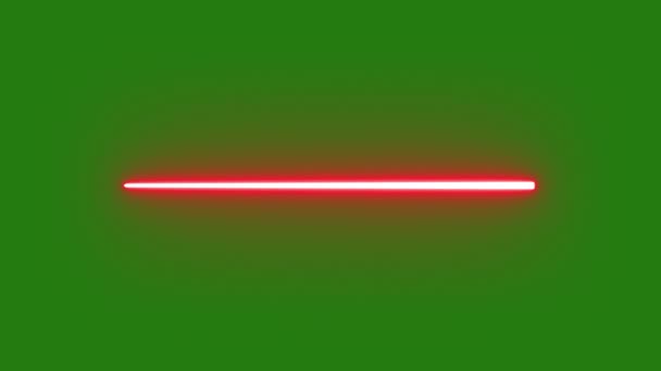 Laser Sword High Quality Green Screen Video Easy Editable Green — Stockvideo