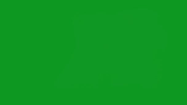 Namlu Flaşı Üst Kalite Yeşil Ekran Efektleri Kolay Düzenlenebilir Yeşil — Stok video