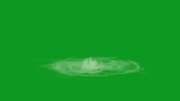 Écran Vert Animé Qualité Supérieure Brouillard Vidéo Écran Vert Modifiable — Video