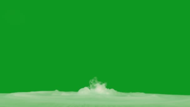 Iyi Kalite Sisli Yeşil Ekran Kolay Düzenlenebilir Yeşil Ekran Video — Stok video