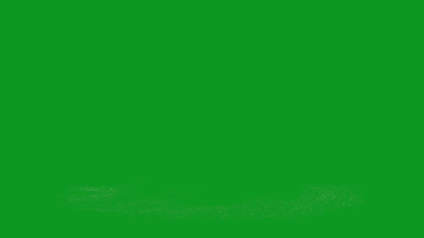 Écran Vert Animé Qualité Supérieure Brouillard Vidéo Écran Vert Modifiable — Video