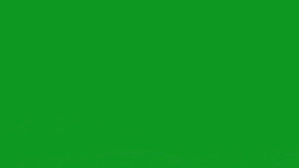Dimma Högsta Kvalitet Animerad Grön Skärm Lätt Redigerbar Grön Skärm — Stockvideo