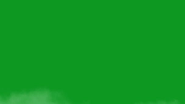 Fog Top Kwaliteit Geanimeerd Groen Scherm Gemakkelijk Bewerken Groen Scherm — Stockvideo
