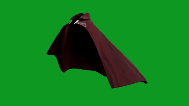Magic Cloak Top Роздільна Здатність Зеленого Екрану Відео Просте Редагування — стокове відео