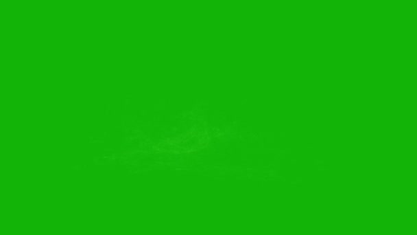 魔法冲击顶分辨率绿色屏幕镜头4K 易编辑绿色屏幕视频 高品质矢量3D插图 首选绿色屏幕背景 — 图库视频影像