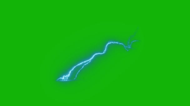 Magic Power Üst Kalite Animasyon Yeşil Ekran Kolay Düzenlenebilir Yeşil — Stok video